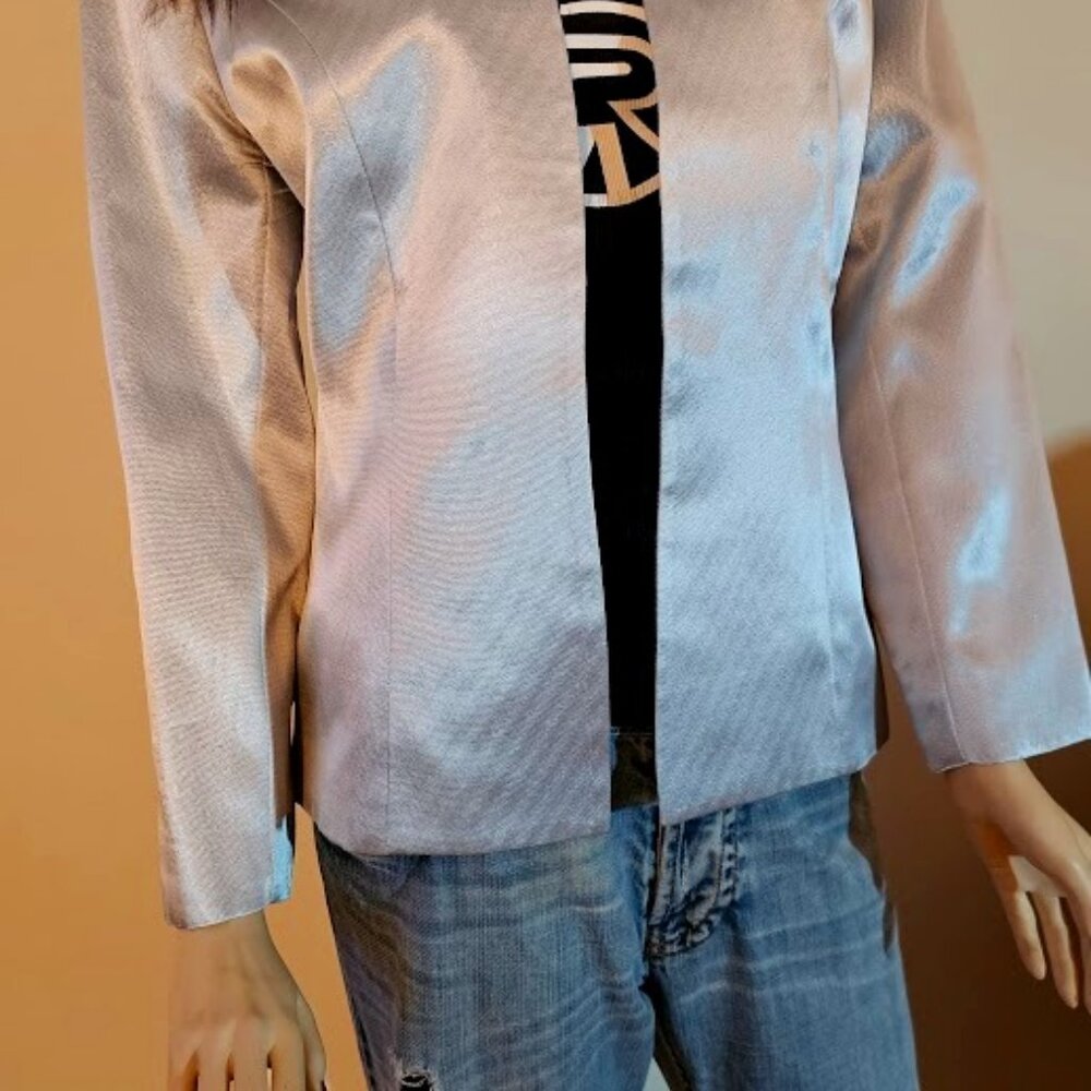 Caramia Silver Blazer style